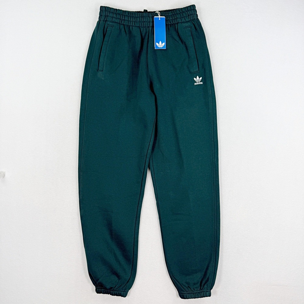 Adidas Ess Joggers / Size S Womens / Aurora Ivy Green JX5188, NEW